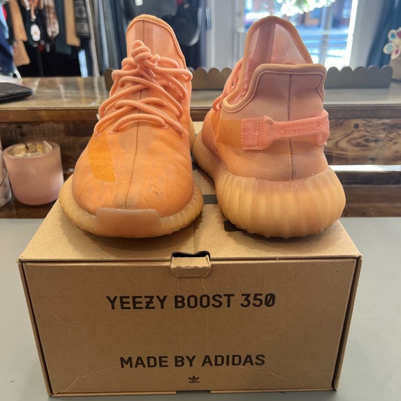 Adidas Yeezy Boost 350 V2 in Bright Orange